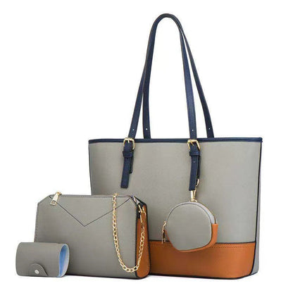 ZLLKL 2025Women's bag popular new bag women's 2025 atmospheric styling fashion women's bag crossbody shoulder handbag four-piece bag