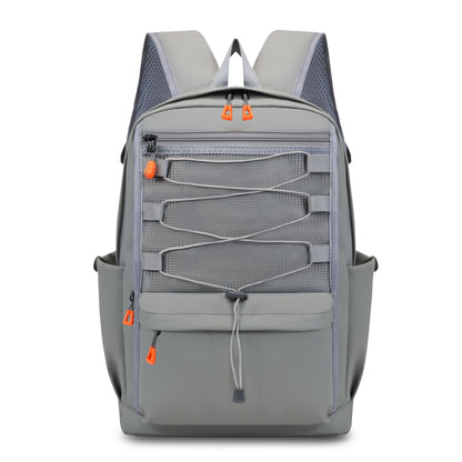 2025 New middle and high school student schoolbag large capacity backpack men's Oxford cloth waterproof travel backpack lightweight backpack