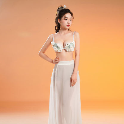 2025 G212/Sexy Perspective Dress Evening Club Car Show Night Club Women's Chiffon Transparent Backless Evening Dress