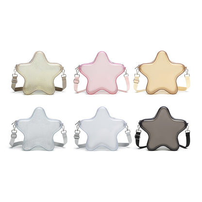 ZLLKL 2025 Bohao, jelly bag popular new New Popular trade messenger bag fashionable and trendy shining star backpack 23044