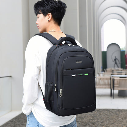 Wholesale Cross-Border Business Casual Computer Bag Fashion Large Capacity Outdoor Travel Backpack Junior High School Student Backpack