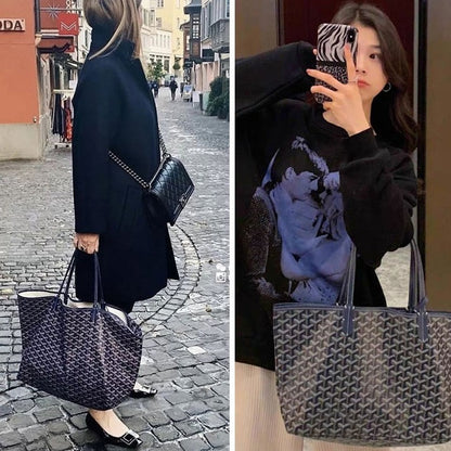 ZllKl  GAOY Dog Teeth Bag 170 Th Anniversary Limited Color Gray Pink Gray Green Tote Shopping Bag Tote Mummy Bag Y Child and Mother