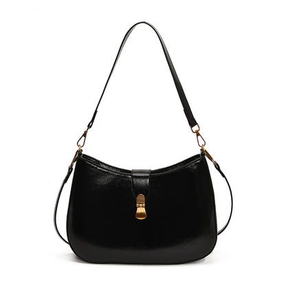 ZLLKL 2025 Korean niche design fashionable and versatile work commuter bag women's popular new retro casual shoulder armpit bag