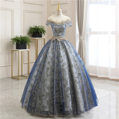 2025 New chorus performance suit, long vocal beauty vocal art test dress, host's annual meeting solo evening dress, fluffy skirt