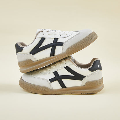 2025 spring white shoes new Korean version ins female students platform heightening sports board shoes casual street shot XFX62