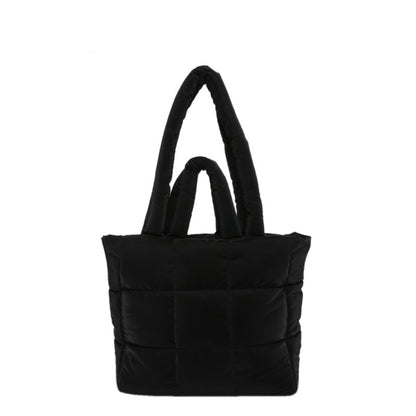 2025 ZLLKL Korean version of fashion cotton clothes tote bag popular new simple large-capacity shoulder bag personalized Popular-style cotton clothes shopping bag