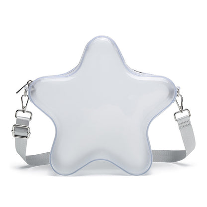 ZLLKL 2025 Bohao, jelly bag popular new New Popular trade messenger bag fashionable and trendy shining star backpack 23044