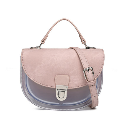 ZLLKL 2025 Bohao popular new Popular trade messenger bag women's high sense translucent versatile shoulder fashion handbag saddle bag