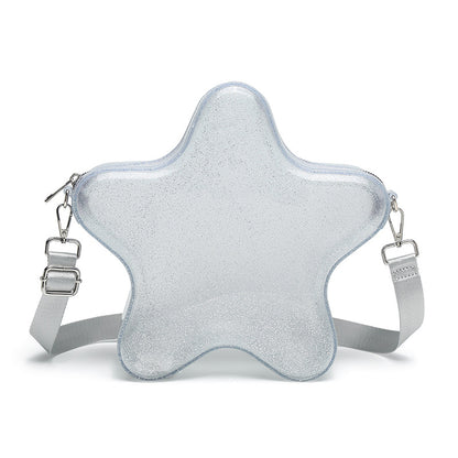ZLLKL 2025 Bohao, jelly bag popular new New Popular trade messenger bag fashionable and trendy shining star backpack 23044