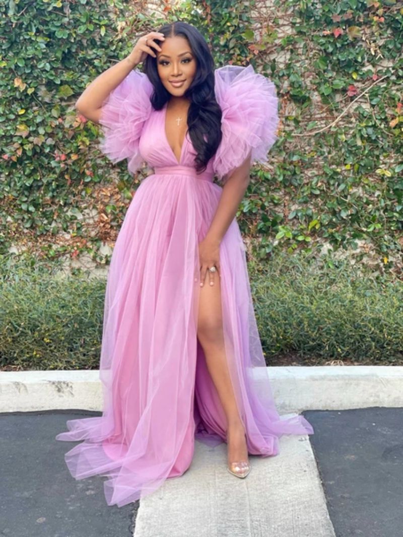 2021 spring and summer new 2025 Popular trade loose pendulum mesh dress commuting 2025 large size women's dress
