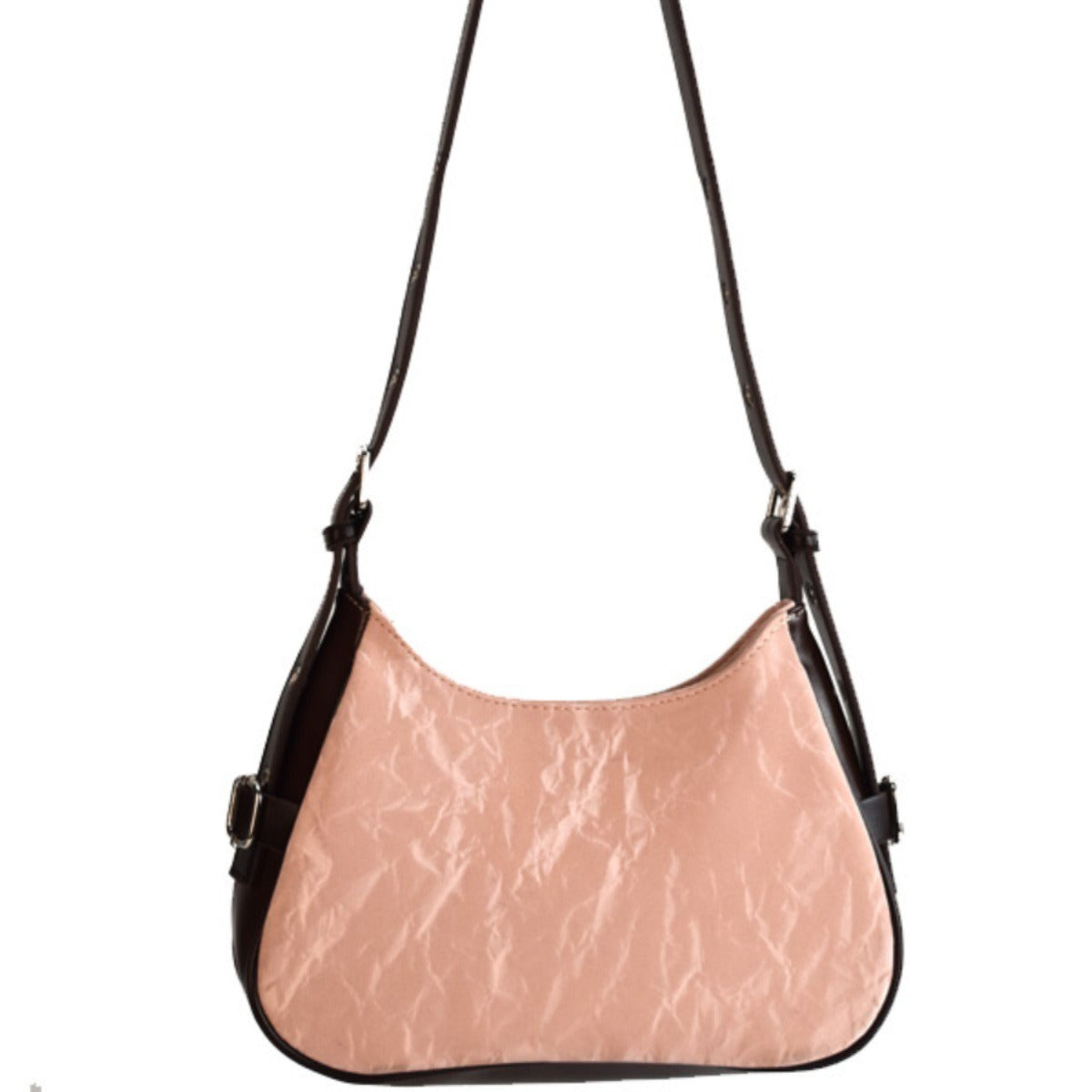 ZLLKL 2025 Retro locomotive armpit bag women's popular summer high-end butterfly contrasting color shoulder bag messenger bag trendy women's bag