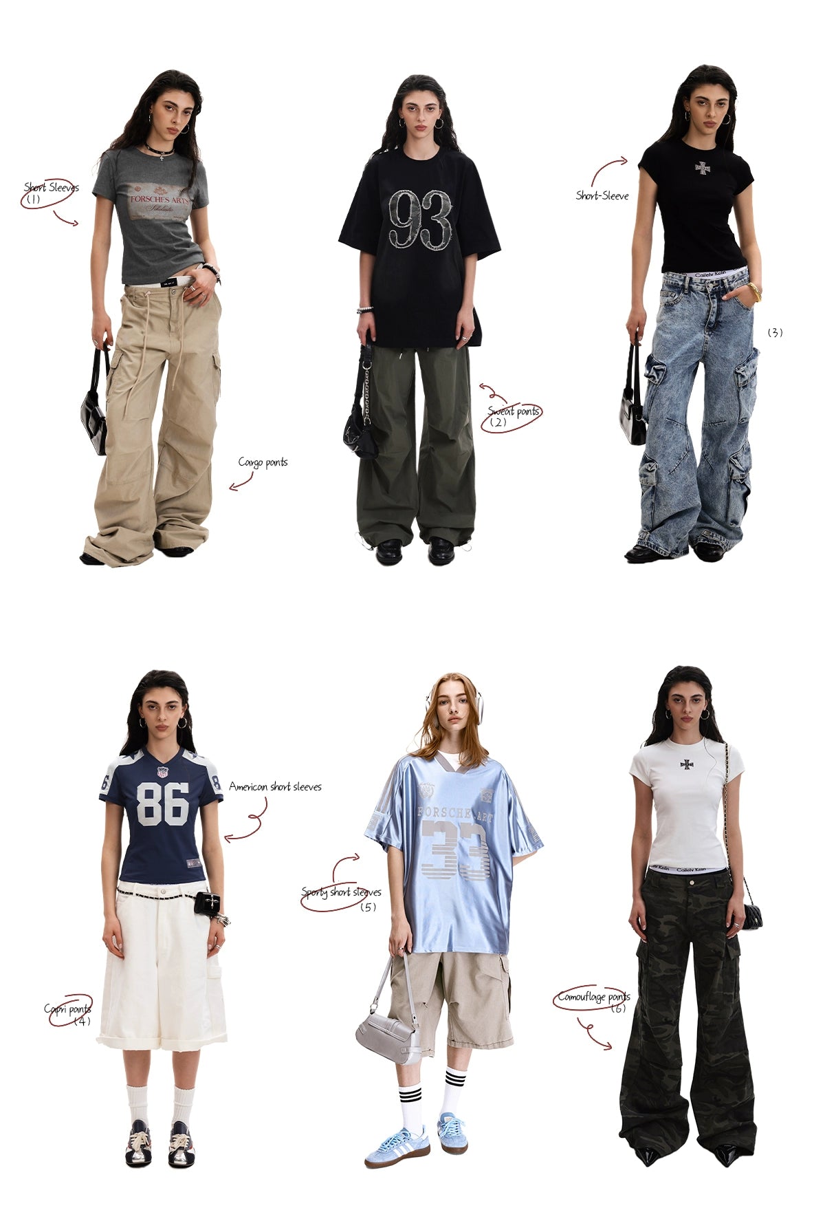 0123Start multi-pocket tooling jeans men's and women's loose n retro niche design wide-leg pants