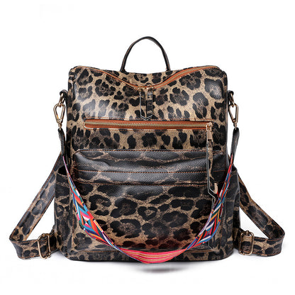 2025 2025 new backpack cute female PU retro home mommy bag, backpack large capacity, girls backpack