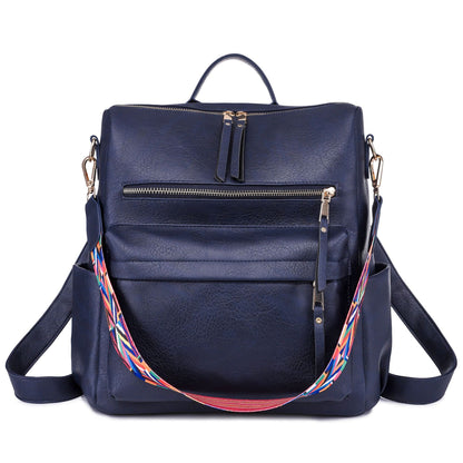 2025 2025 new backpack cute female PU retro home mommy bag, backpack large capacity, girls backpack