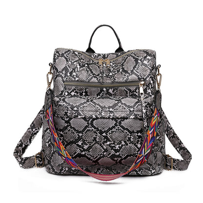 2025 2025 new backpack cute female PU retro home mommy bag, backpack large capacity, girls backpack