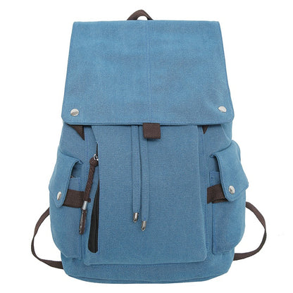 Cross-Border Couple Backpack  New Fashion Cool Casual Large Capacity Fashion College Student Multi-Purpose Schoolbag