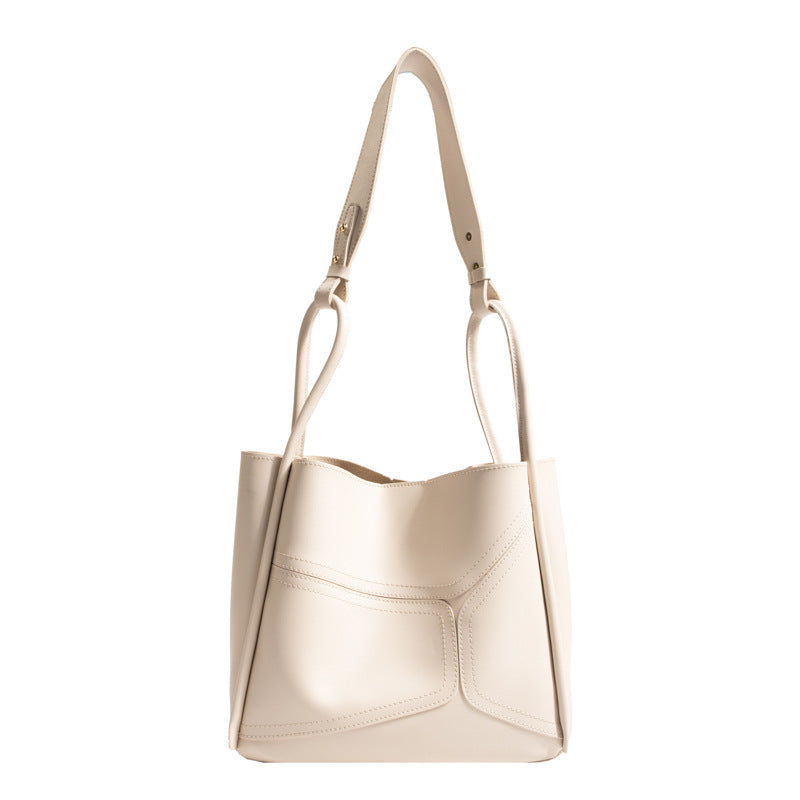 ZLLKL 2025Tote bag women's  summer new high-end texture niche retro large-capacity vegetable basket bag shoulder messenger bag