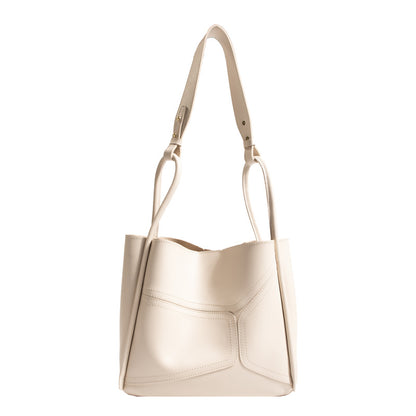 ZLLKL 2025Tote bag women's  summer new high-end texture niche retro large-capacity vegetable basket bag shoulder messenger bag