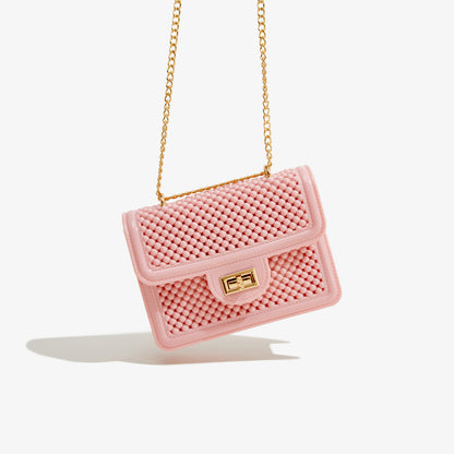 ZLLKL 2025 Bohao, trendy PVC Barbie jelly bag, soft leather texture, fashionable and versatile single shoulder women's bag, large-capacity bag customization