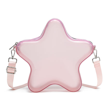 ZLLKL 2025 Bohao, jelly bag popular new New Popular trade messenger bag fashionable and trendy shining star backpack 23044