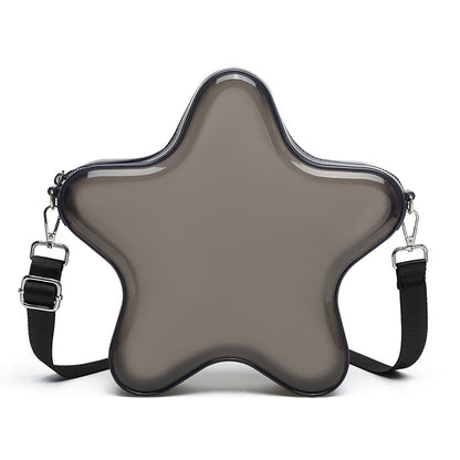 ZLLKL 2025 Bohao, jelly bag popular new New Popular trade messenger bag fashionable and trendy shining star backpack 23044