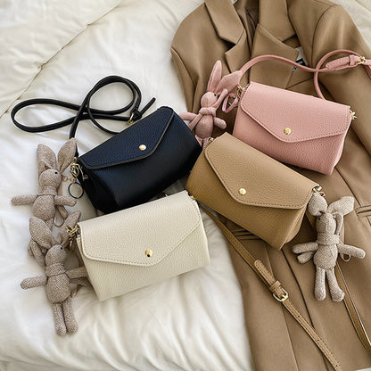 ZLLKL 2025Japan and Korea messenger bag girls  new high-end tofu bag wholesale summer simple commuter niche women's bag