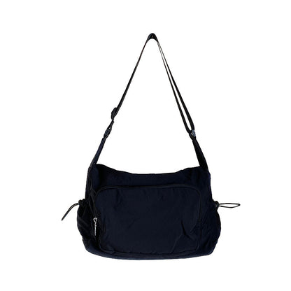 2025 ZLLKL Korean version of fashion nylon shoulder bag popular new versatile casual simple shoulder bag large capacity lightweight messenger bag
