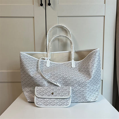 ZllKl  GAOY Dog Teeth Bag 170 Th Anniversary Limited Color Gray Pink Gray Green Tote Shopping Bag Tote Mummy Bag Y Child and Mother