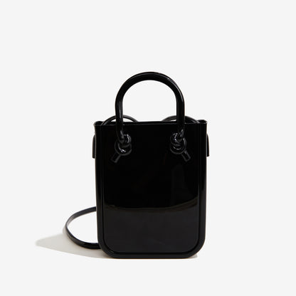 ZLLKL 2025 Bohao PVC Barbie Jelly Bag Macaron Mini Handbag Fashion Versatile Summer Women's Crossbody Bag Customization