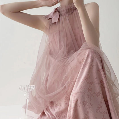 2025 New Chinese neck light raspberry powder jacquard mesh wedding dress photo niche dress  fairy dress
