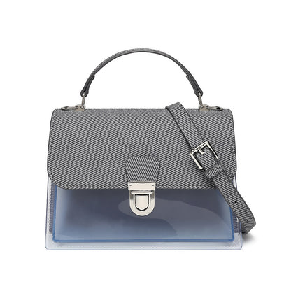 ZLLKL 2025 Bohao Jelly Bag popular New Hot Trade Crossbody Bag One Shoulder Summer Simple Versatile Fashion Portable Envelope Bag