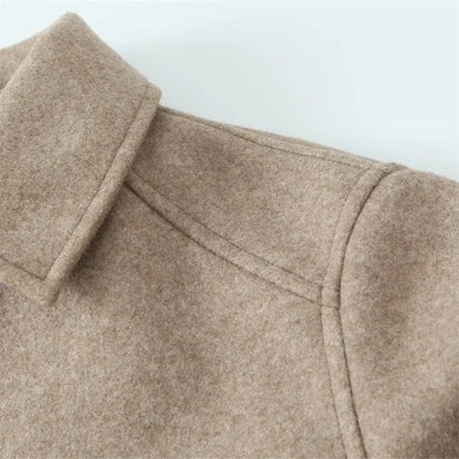 UNIZERA2023 High quality autumn and winter new European and American style versatile soft short jacket jacket jacket