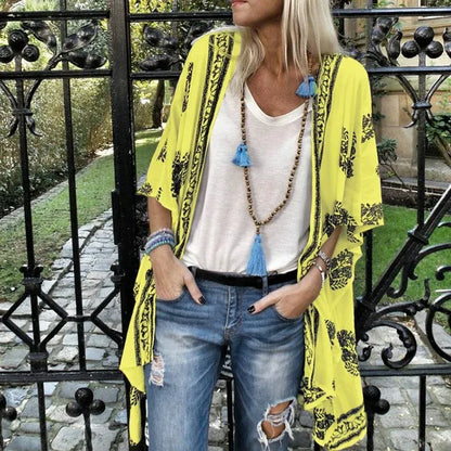 Woman's sweater cardigan autumn/winter loose long sleeve floral printing cheap sale Ladies clothing dropshipping JYFSJY1965