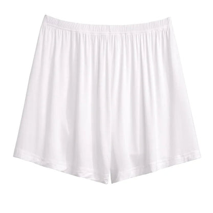 New  Ladies Plus Size Leggings Shorts Women Large Size Slim Elastic Black White Modal Basic Shorts 3XL 4XL 5XL 6XL 7XL