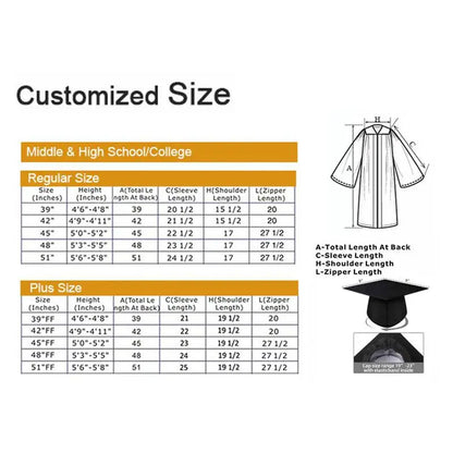 Graduation Gowns College Graduation Caps Uniform Set with Tassel Stole 2023 Seal European American Style for Bachelor