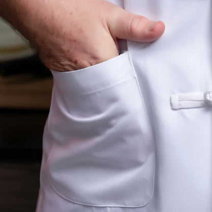 C317 Unisex Long Sleeve Master Cook Work Uniforms Restaurant Hotel Waiter Coat Kitchen Workwear Clothing Food Service Chef Tops