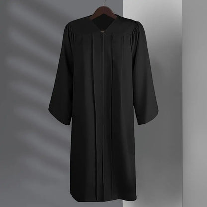 Bachelor Gown Set Academic Gown Hat Set Unisex Adult Graduation Gown Cap Set for School Uniform Cosplay Bachelor Costume College