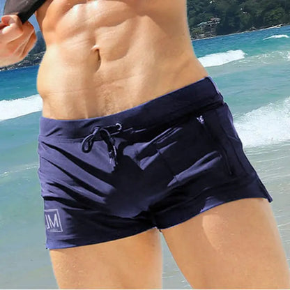 Swimwear Men Swimsuit Shorts Mens Briefs Summer Trunk Swim Suit Sexy Mayo Sunga Beach Shorts Stroj Kapielowy Badpak Plus Size
