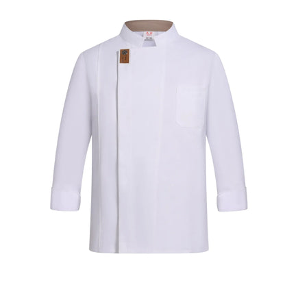 Chef Work Uniform,Short Sleeved Restaurant Kitchen Uniform,  Restaurant Waiter Work Uniform for Catering Chefs