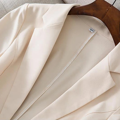Spring OL Elegance Women's Suit Jacket 2024 Suit Jacket Women's Seven-Minute Sleeve Summer New Women Clothing