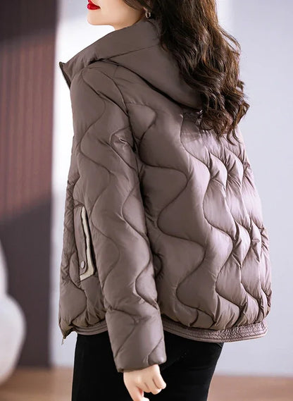 Winter Jacket Women  New Outerwear Korean Clothes Women Coat Hooded Cotton Parkas Harajuku Ladies Quilted Coat Streetwear