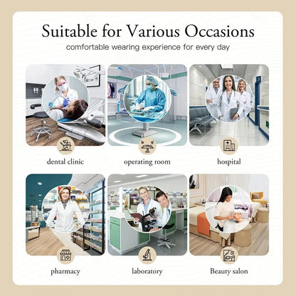 Slim Fit Medical Scrubs Uniform Women Scrub Sets Nursing Accessories Hospital Surgery Gowns Dental Clinic Beauty Salon Workwear