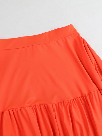 New Sexy Solid Female Dress Halter Sleeveless Backless Naked Waist High Split Robe Summer Chic Beach Vacation Women Clothing