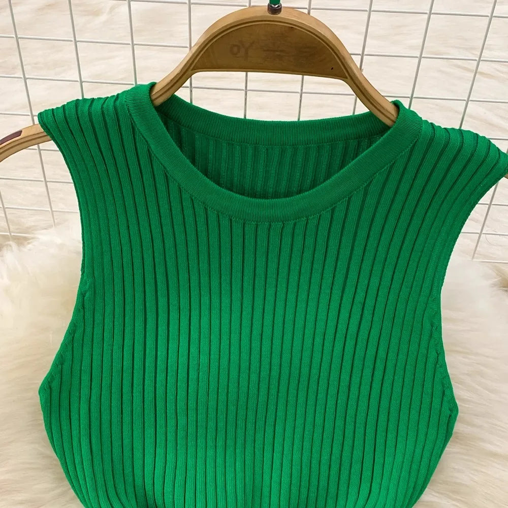 YuooMuoo Chic Fashion Sexy Package Hipps Knitted Mini Dress Women Summer Elegant Ruffled Bodycon Dress Lady Streetwear Outfits