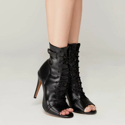 Lasyarrow Women's Fashion Party Outdoor Sexy stilettos High Heels slippers Latin Women Latin dance heels Boots shoes Ballroom
