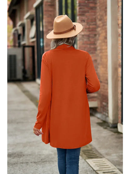 2024 Autumn New Women's Top Long Sleeve Women Cardigan Solid Color Loose Cropped Cardigan Leisure Knitted Cardigan Tops Sweater