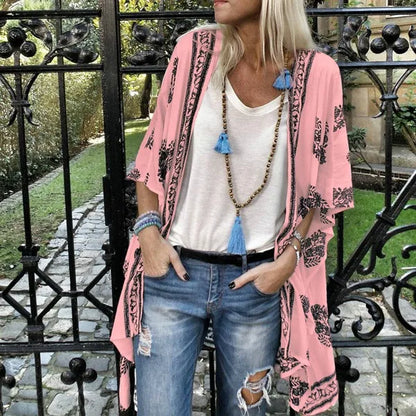 Woman's sweater cardigan autumn/winter loose long sleeve floral printing cheap sale Ladies clothing dropshipping JYFSJY1965