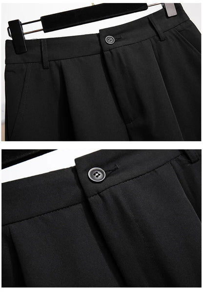 New  Ladies Summer Plus Size Shorts For Women Large Loose Casual Wide Leg diamonds Black Shorts 3XL 4XL 5XL 6XL 7XL