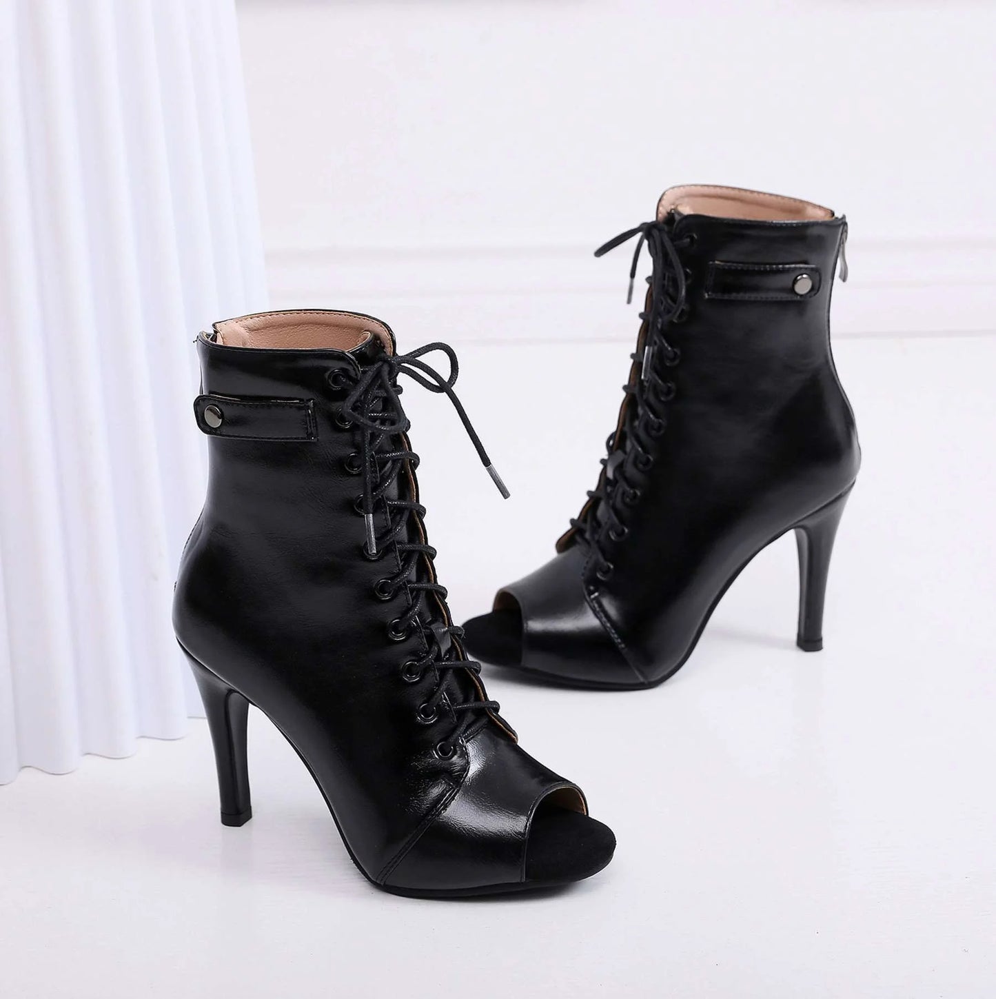 Lasyarrow Women's Fashion Party Outdoor Sexy stilettos High Heels slippers Latin Women Latin dance heels Boots shoes Ballroom