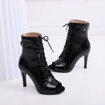 Lasyarrow Women's Fashion Party Outdoor Sexy stilettos High Heels slippers Latin Women Latin dance heels Boots shoes Ballroom